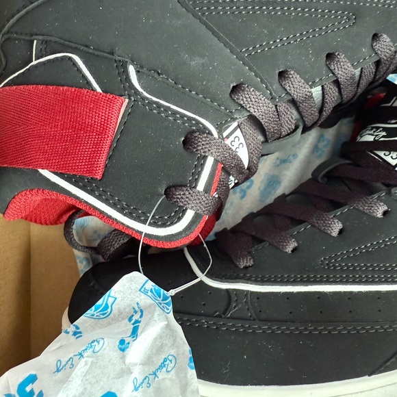 Patrick Ewing Black and Red Men's Sneakers both or 25 single - Picture 2 of 10